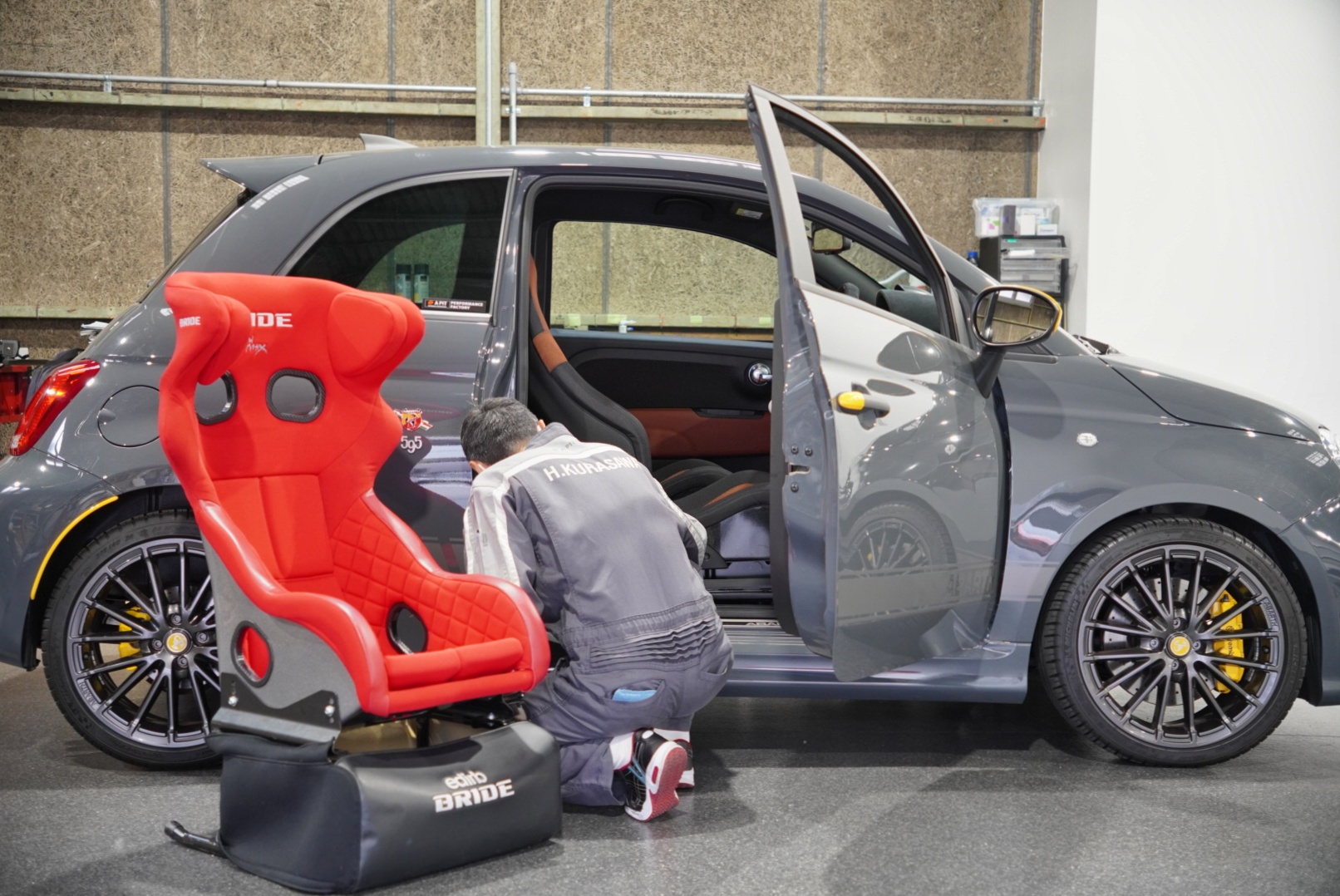 ABARTH595 BRIDE XERO RS PLUSのマッチングチェック