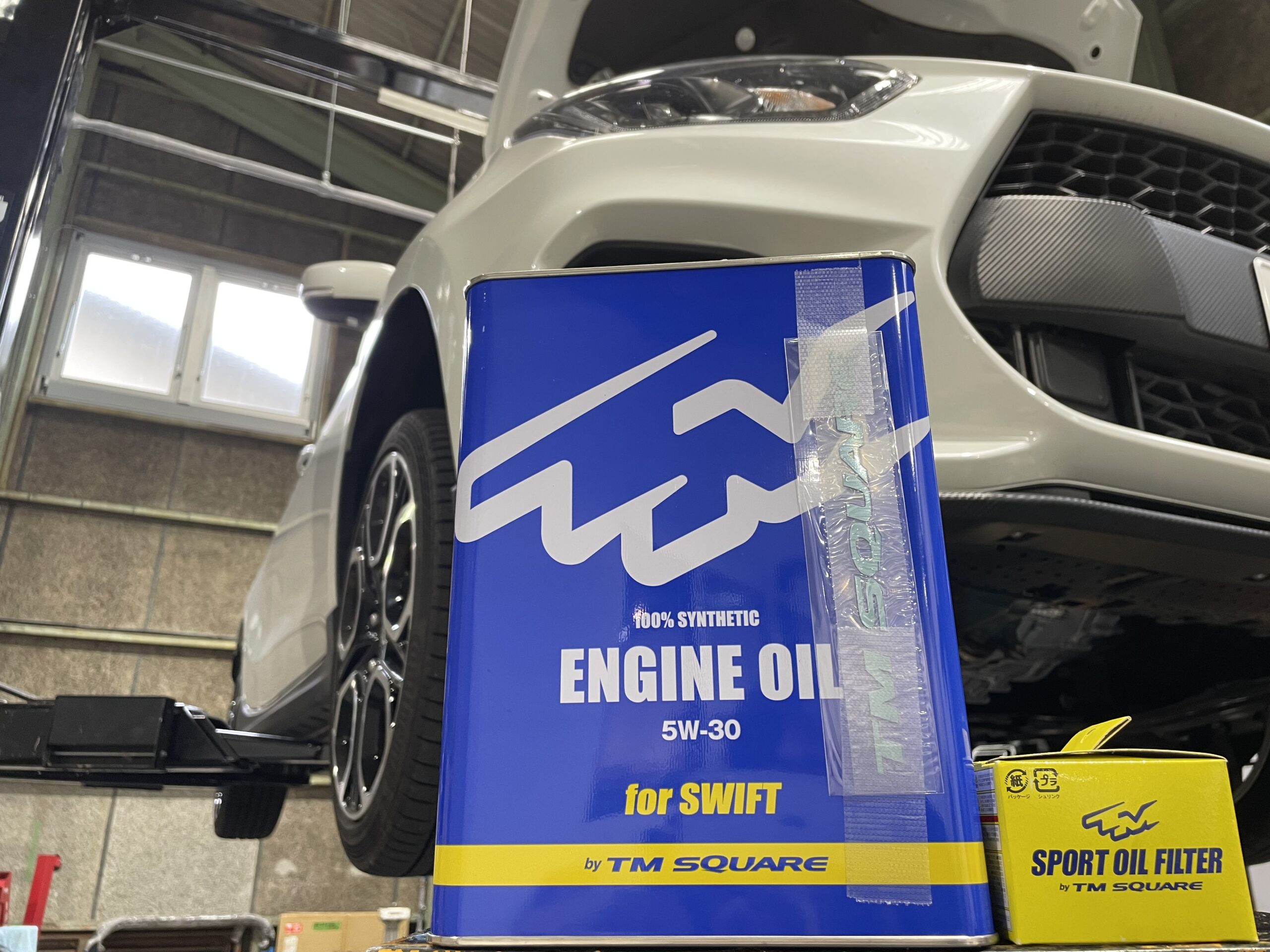 ZC33Sスイフトスポーツ EGオイル交換