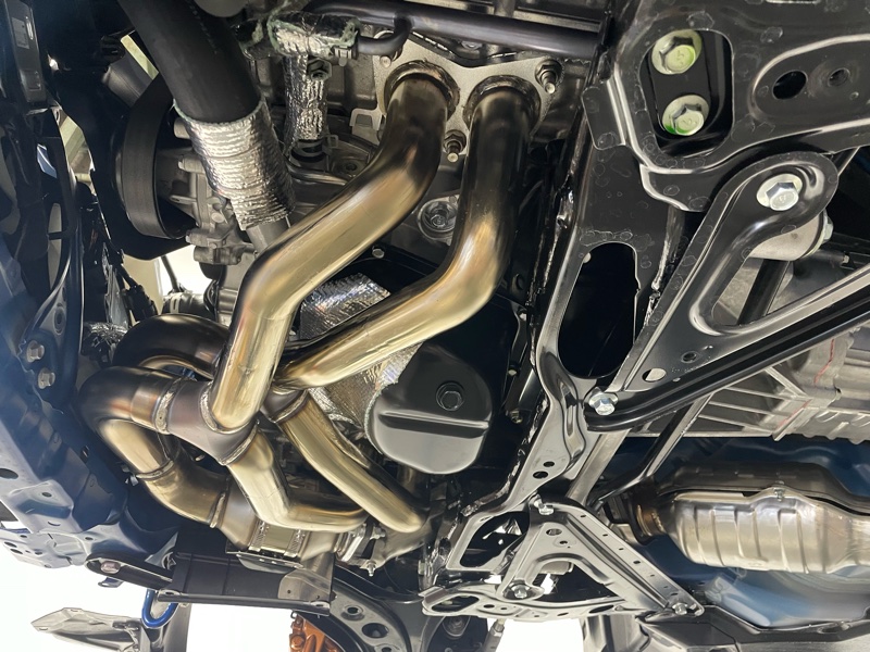 ZD8 BRZ オイルパン エキマニ