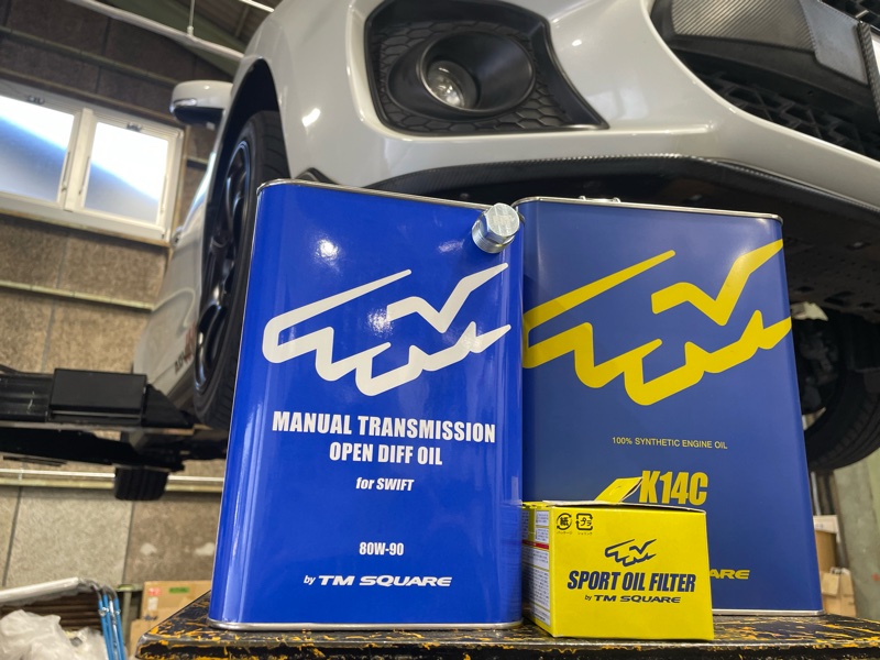ZC33Sスイフトスポーツ OILメンテナンス