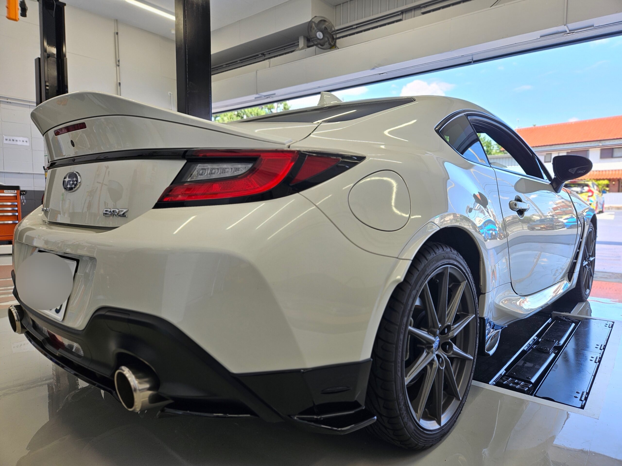 BRZ × STi SIDE UNDER SPILER ＆ REAR SIDE UNDER SPOILER