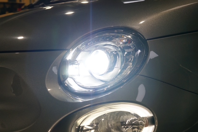 ABARTH695でLEDランプ交換