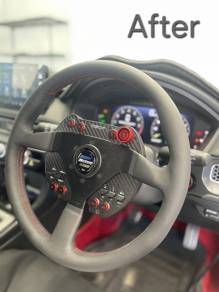 CIVIC TYPE R FL5 × SPOON STEERING & Frog Drive Steering SwitchCace